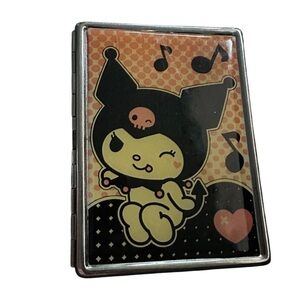 Kuromi Hello Kitty Black Card Holder Loungefly